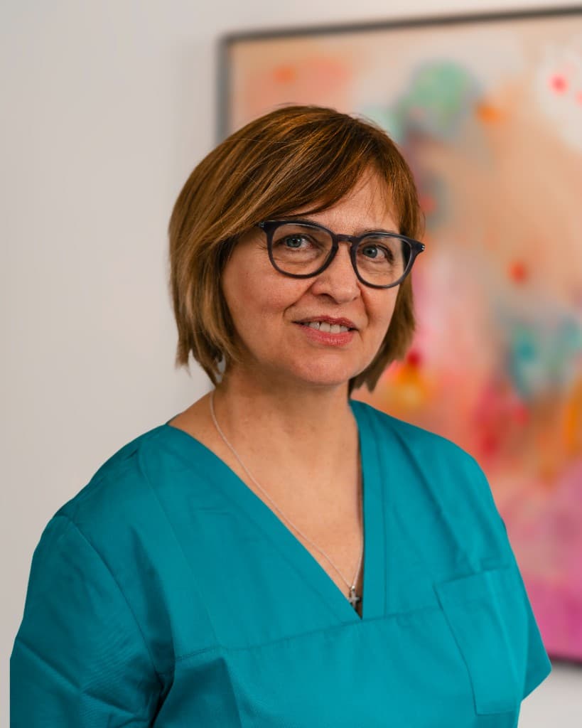 Portrait Angela – Zahnwohl Penzing